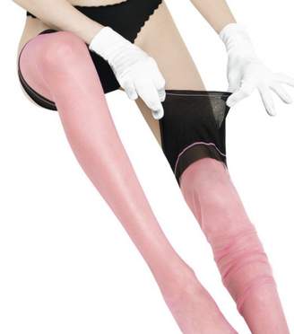 Camilla And Marc Cervin Women's Seduction Bicolore non-stretch seamed stockings small (4'10"-5'1", 147-155 cm) top