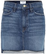 Thumbnail for your product : Frame Le Mini denim miniskirt