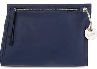 Marc by Marc Jacobs Women's Blue Leather Clutch.