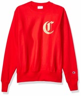 Thumbnail for your product : Champion LIFE Men's Reverse Weave Sweatshirt White/Left Chest "C" Logo 3X LARGE