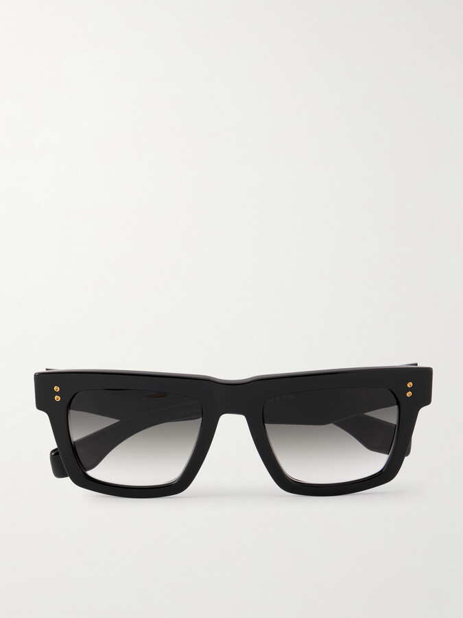 Dita Mastrix Square-Frame Acetate Sunglasses