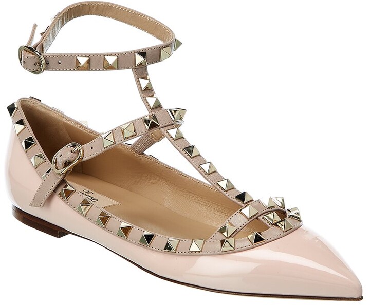 valentino flats rockstud