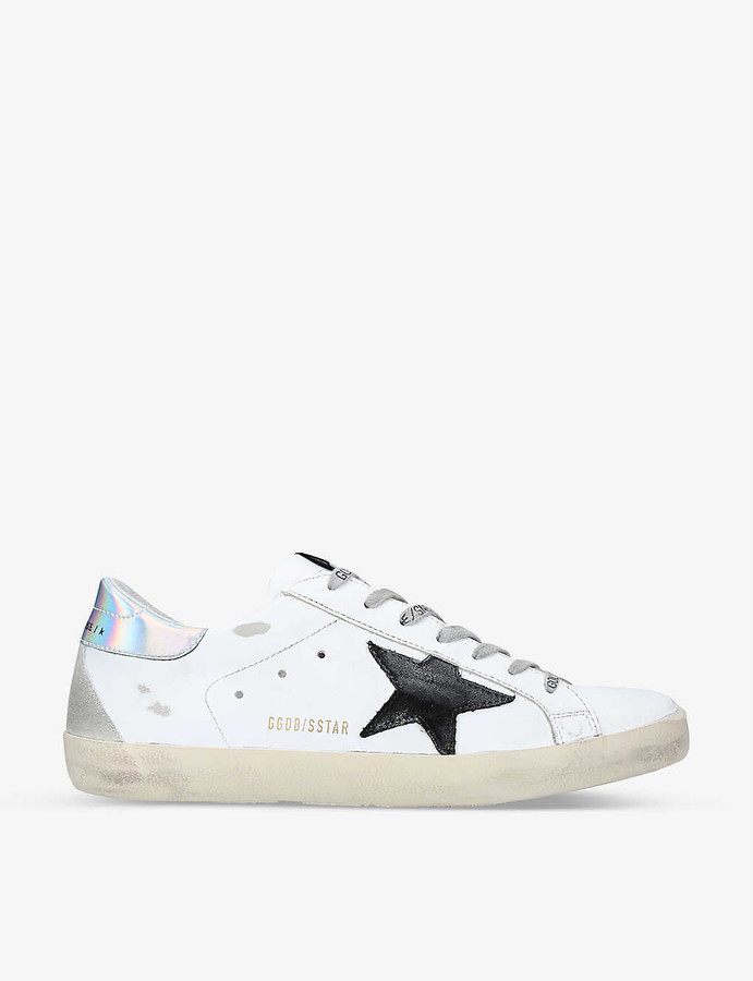 golden goose holographic sneakers