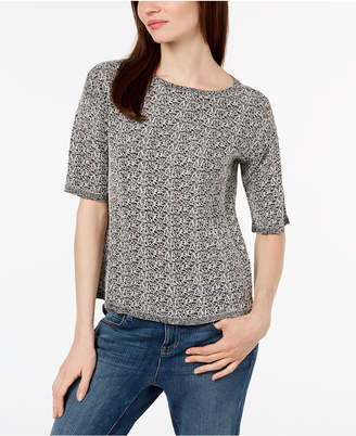 Eileen Fisher Organic Linen Textured Sweater