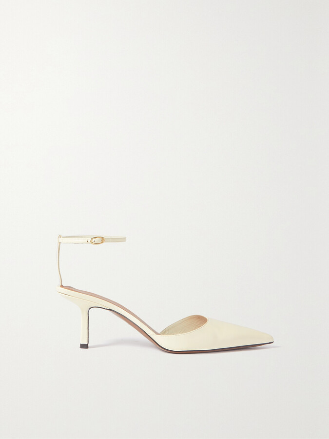 Neous + Net Sustain Toliman Leather Pumps - Cream