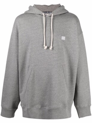 Acne Studios Face-Patch Oversized Hoodie