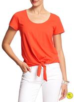Thumbnail for your product : Banana Republic Factory Tie-Waist Tee