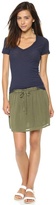Thumbnail for your product : James Perse Paper Bag Skirt