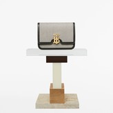 Thumbnail for your product : Burberry Small Tri-tone Canvas and Leather TB Bag