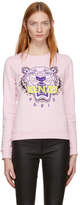 Kenzo Pink Classic Tiger Sweatshirt 