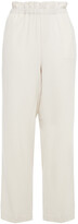 Thumbnail for your product : Charli Charlotta Embroidered Crepe Wide-leg Pants