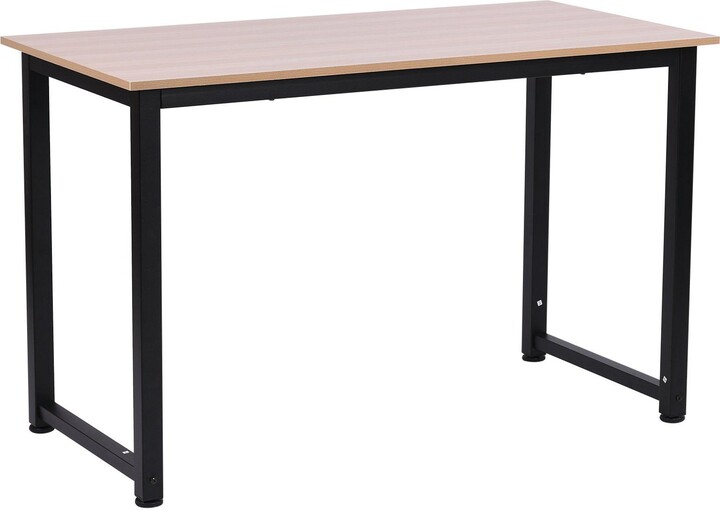 Computer Desk Dining Table Home Office Workstation with Metal