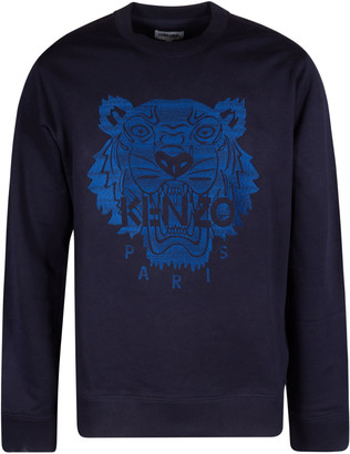 kenzo sweatshirt navy blue