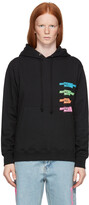 Thumbnail for your product : we11done Black Multi Logo Hoodie