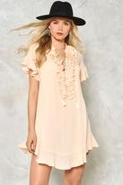 Thumbnail for your product : Nasty Gal Pull Some Strings Ruffle Dress
