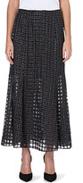 Thumbnail for your product : Theory Swind sheer-detail midi skirt