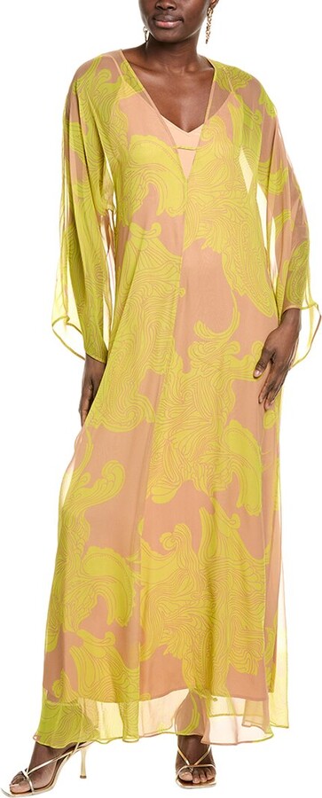 Max Mara Studio Vik Silk Maxi Dress