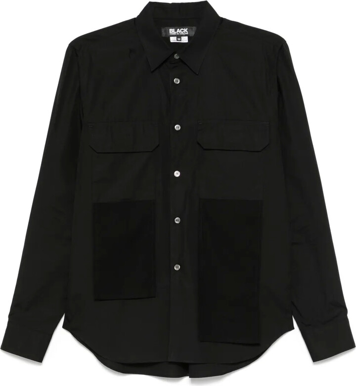 Comme des Garcons Draped-Detail Shirt