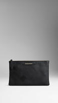 Thumbnail for your product : Burberry Small Embossed Check Beauty Wallet