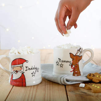 White Rain Designs Personalised Childrens Christmas Mug