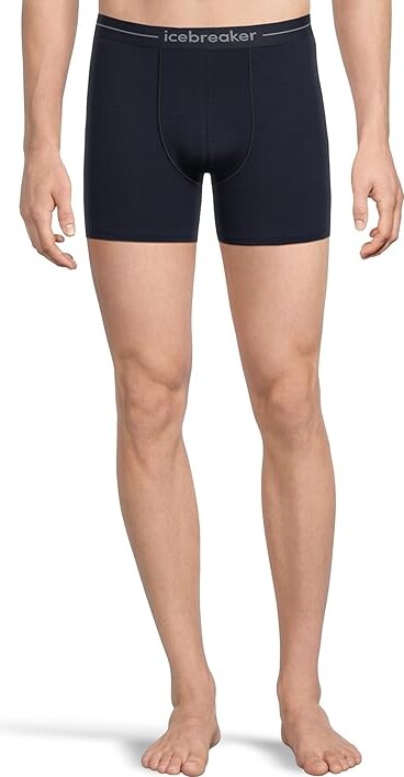 Icebreaker Merino 150 Anatomica Boxers Men's Underwear Midnight Navy : LG, Elastane/Polyamide/Wool