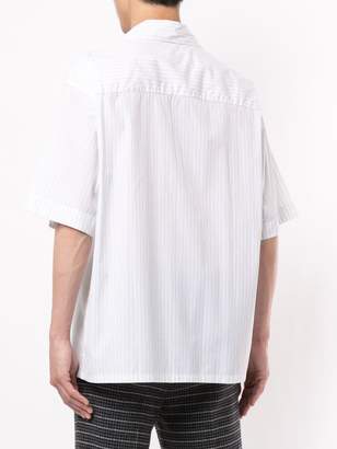 Marni graphic print striped shirt
