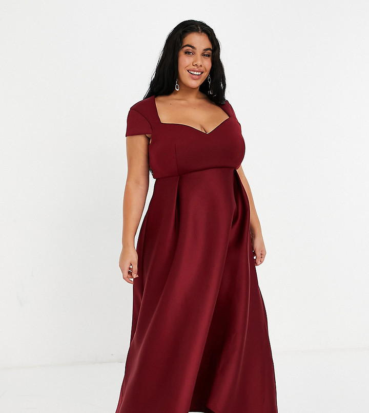 evening gown for plus size