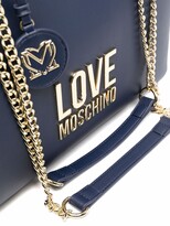 Thumbnail for your product : Love Moschino Multi-Strap Logo-Plaque Bag