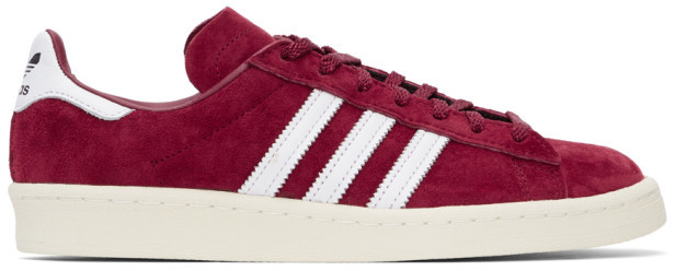 burgundy adidas