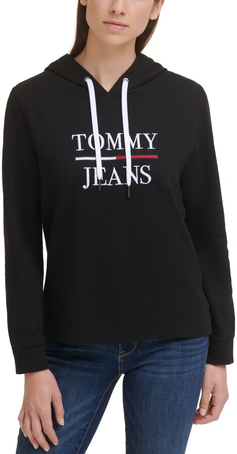Tommy Jeans Logo Hoodie Sweatshirt Shopstyle