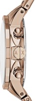 Thumbnail for your product : Armani Exchange Lady Banks Rose Tone Chronograph Women's Watch