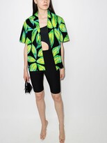 Thumbnail for your product : Louisa Ballou Green Aloha Printed Shirt