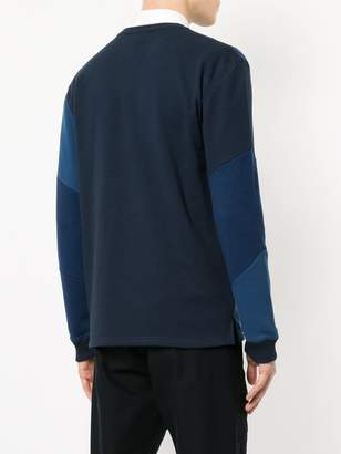 GUILD PRIME geometric panelled sweatshirt