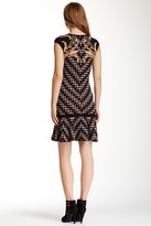 Thumbnail for your product : Hale Bob Pattern Sleeveless Sweater Dress
