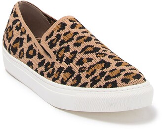 steve madden glaammar zip sneaker leopard