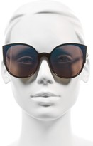 Thumbnail for your product : BP Women's 55Mm Cat Eye Sunglasses - Black/ Green