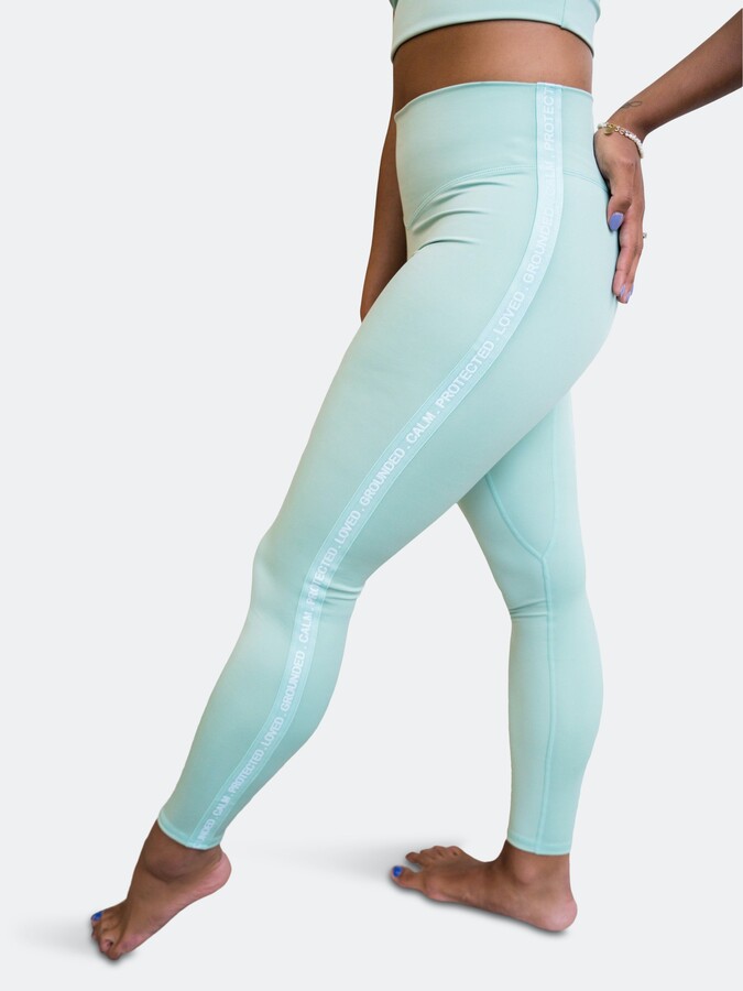 mint colored leggings