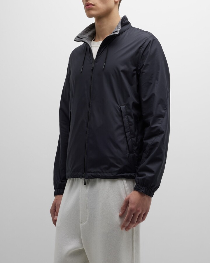 Ermenegildo Zegna Men's Reversible Blouson Jacket - ShopStyle