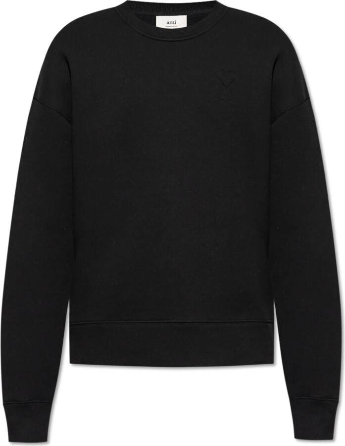 Ami Alexandre Mattiussi Men's Black Sweatshirts & Hoodies