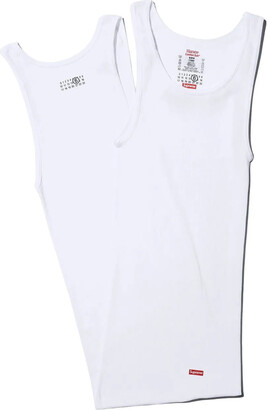 Supreme x MM6 Maison Margiela Hanes Tagless tank top (pack of two