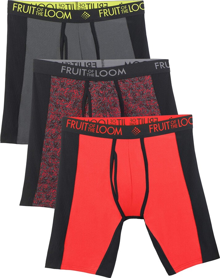 Fruit of the Loom Men's Breathable Underwear Boxer Briefs ShopStyle