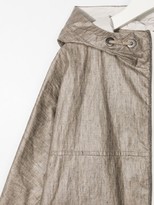 Thumbnail for your product : BRUNELLO CUCINELLI KIDS Hooded Parka Coat