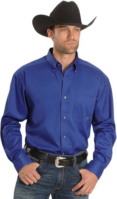 Ariat Men XL Solid Twill Classic Fit Shirt