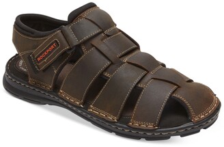 rockport men's darwyn fishermen sandal