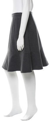 Valentino Flared Knee-Length Skirt