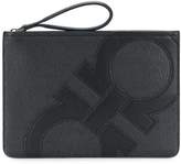 Thumbnail for your product : Ferragamo oversized Gancini pouch