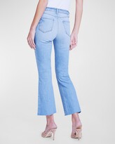 Thumbnail for your product : L'Agence Kendra High Rise Crop Flare Jeans