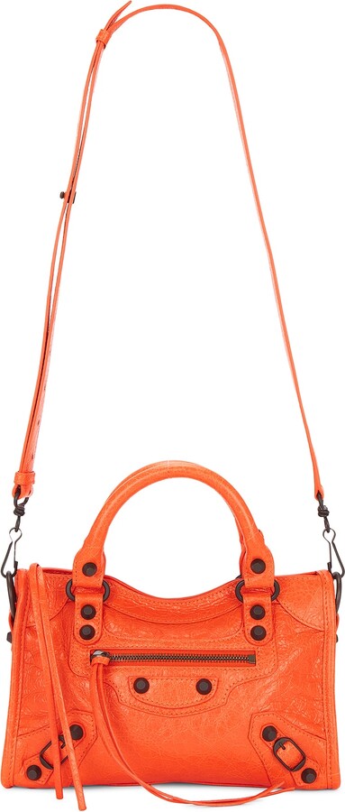 Balenciaga Le City Mini Bag in Orange