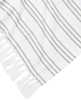 Thumbnail for your product : Melange Home Yarn Dyed Triple Stripe Cotton Throw