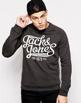 Thumbnail for your product : Jack and Jones Sweatshirt With Print